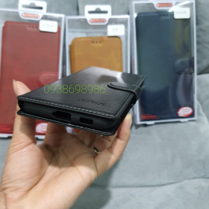 Bao da điện thoại dạng ví nút khóa nam châm cho Samsung Galaxy S21 Plus S21 Ultra S21+ S21Ultra 5G note 20 ultra