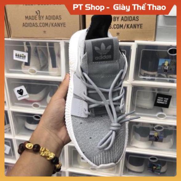 Giày prophere xám đen full bill box, Giầy Sneaker Pro ghi trắng xịn sò