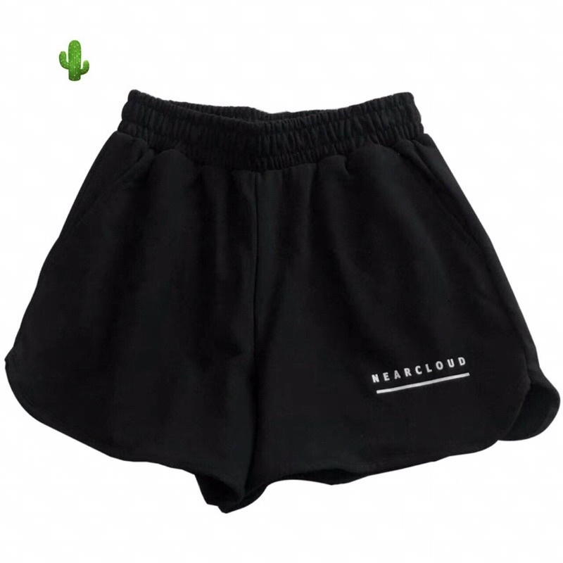 Quần sort nữ mặc nhà from rộng chất da cá thoáng mát mềm mịn hàng chuẩn shop