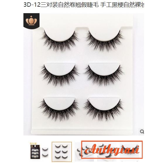Mi chồn 3D 12 lông chồn volume