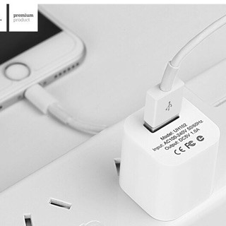 Củ Sạc HOCO UH102 Chính Hãng, Hỗ Trợ Sạc Nhanh, tương thích cho các dòng điện thoại Iphone SamSung Oppo/Max