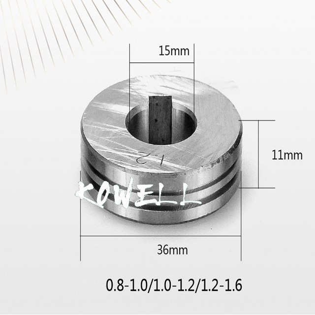 Bánh xe tải dây máy hàn mig binzel- Pana - OTC - KemPi - 0.8-1.0, 1.0-1.2, 1.2-1.6