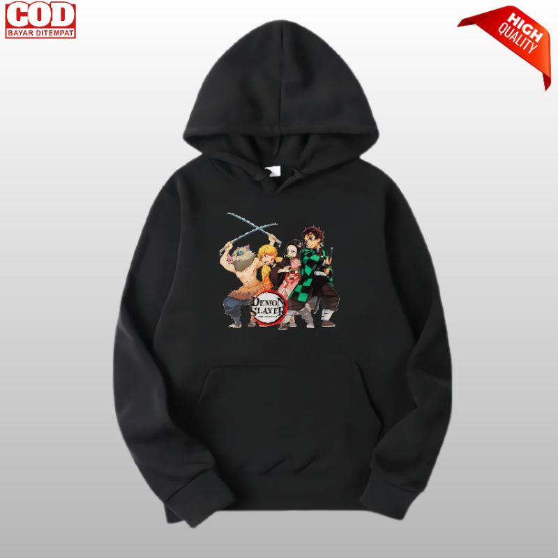 Áo Hoodie HUDI HUDDY SWITER DEMON SLAYER WAIFU WAIFU Age 2-12 Tuổi Cho Nam Nữ
