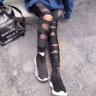 Quần legging lưới chất lừ cho bé gái