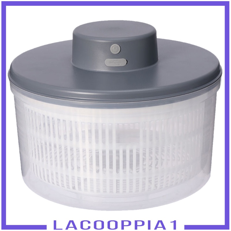 [Lacooppia1] Máy Quay Salad Điện Tử Nhanh Khô Hiệu Quả Cho Nhà Bếp