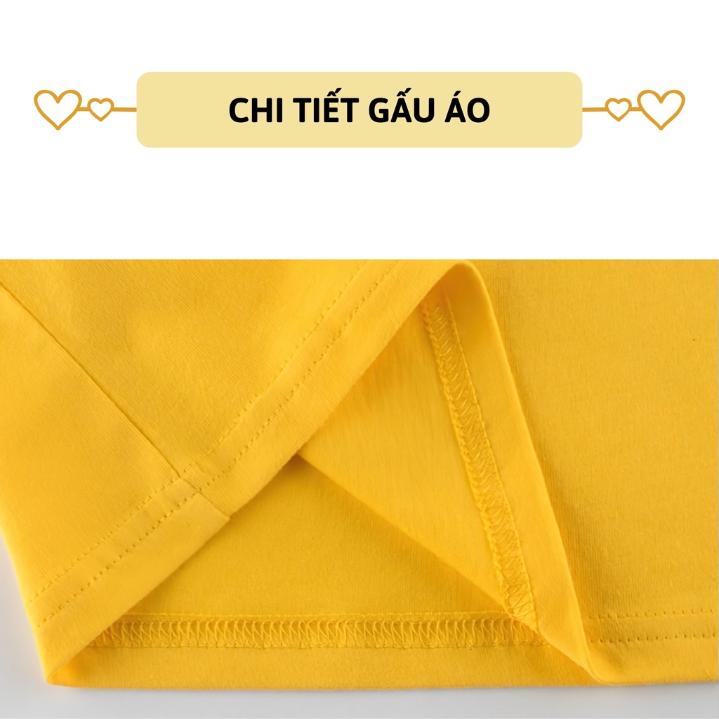 Áo thun bé gái ngắn tay 27Kids áo cộc nữ 100% Cotton cho trẻ từ 2-10 tuổi GSTS3