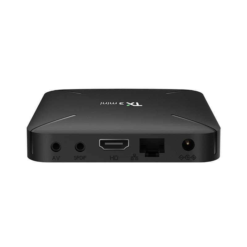 Android TV Box TX3 mini - H, Ram 2GB, Bộ nhớ 16GB, Hệ điều hành AndroidTV,  Tìm kiếm giọng nói