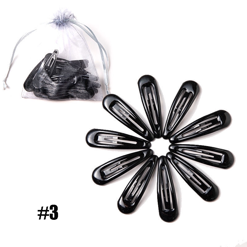 Set 10 kẹp tóc màu sắc ngọt ngào dành cho nữ