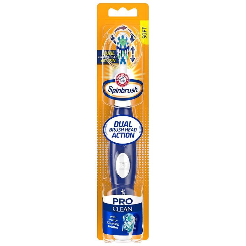 Bàn chải đánh răng bằng pin Arm &amp; Hammer Spinbrush