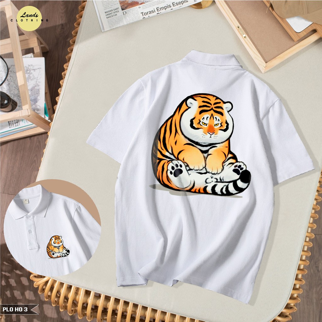 ÁO POLO HÌNH BÉ HỔ T-REX CUTE ĐỘC LẠ, CHẤT ĐẸP | BigBuy360 - bigbuy360.vn
