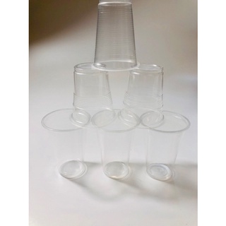 100 cốc nhựa dùng 1 lần cả nắp