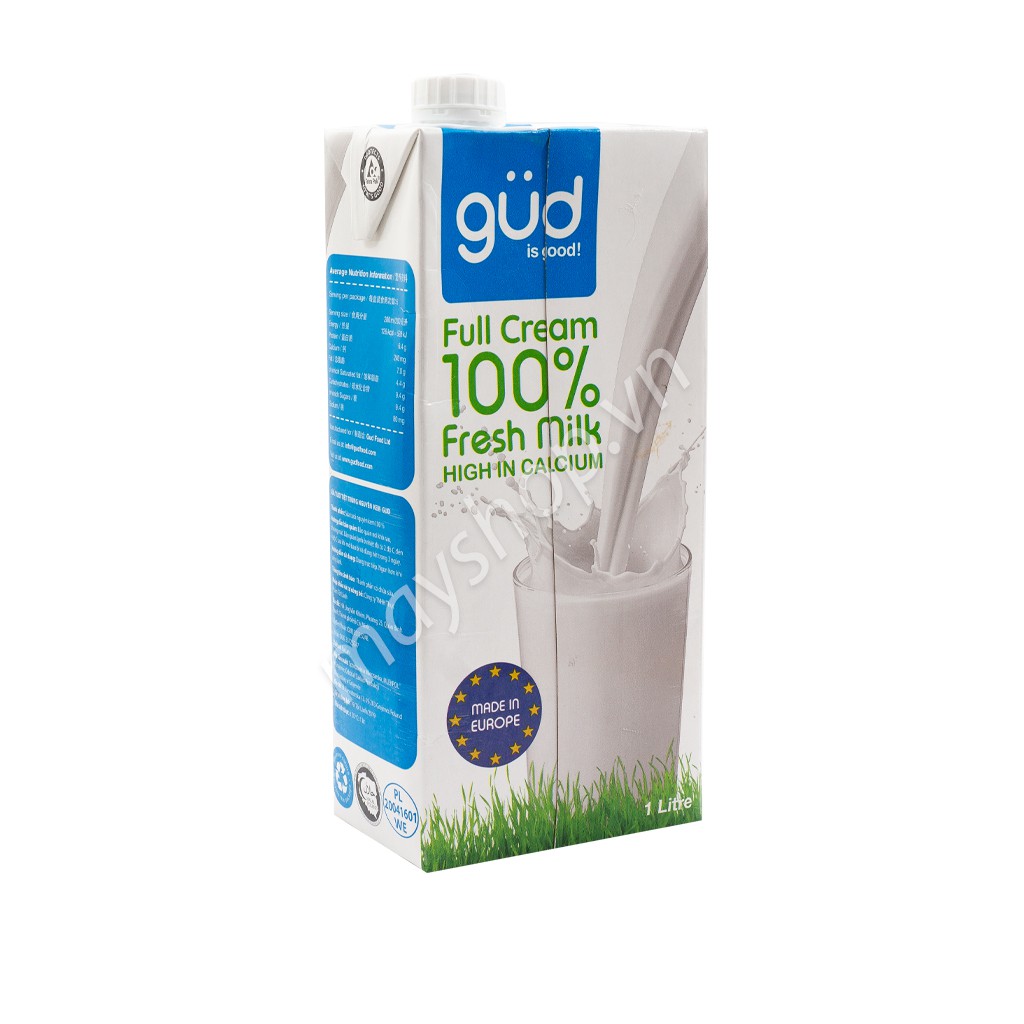 Sữa tươi nguyên kem Gud (1 lít)