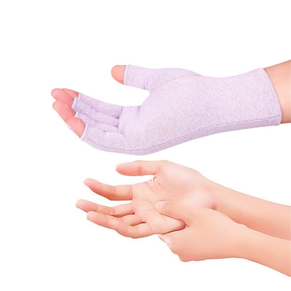 1 cặp găng tay hở ngón giữ ấm chống đau khớp khi lái xe đạp