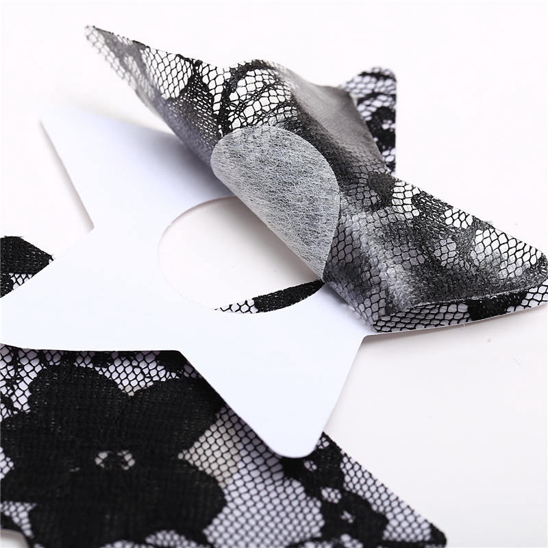 1 cặp 2 miếng dán nhũ hoa hình ngôi sao nhiều loại tùy chọn