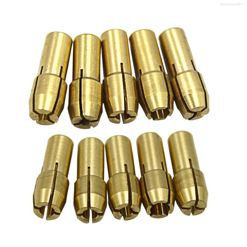 Bộ 11 Đầu Kẹp Mũi Khoan 0.5-3.2mm 4.3mm Cho Máy Khoan Dremel