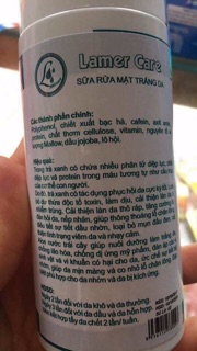 Sữa rửa mặt Lamer care