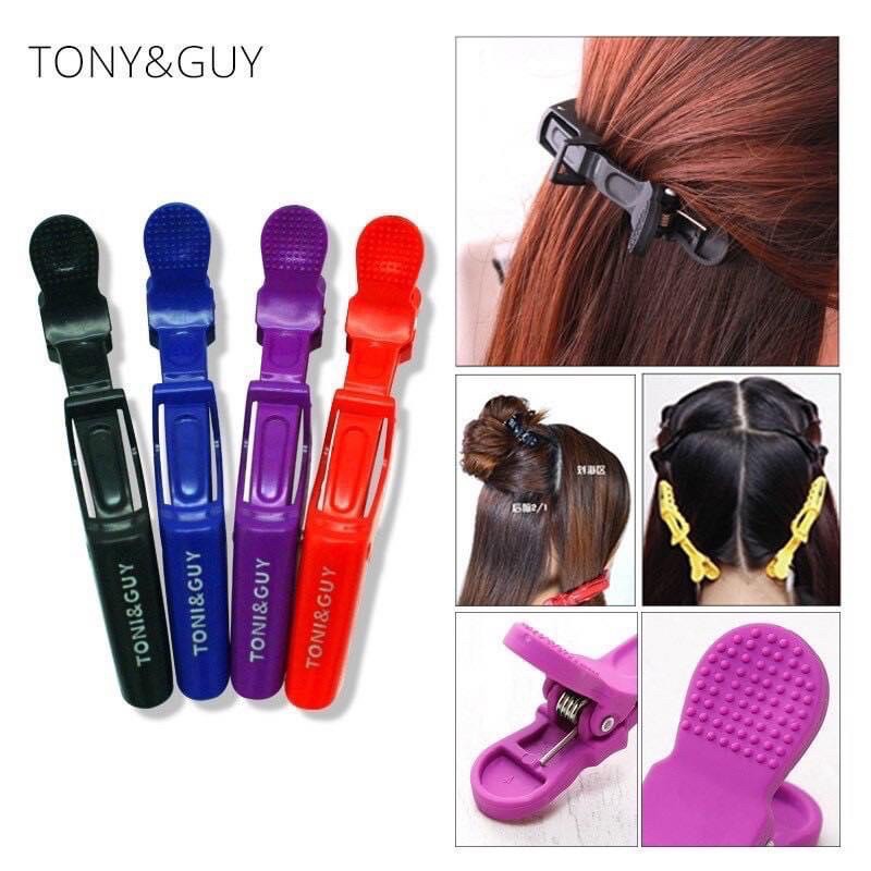 Kẹp cá sấu , kẹp chia tóc dành cho salon, barber, dùng tại nhà Crocodile nhiều màu