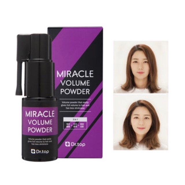 Xịt phồng tóc Miracle Volume Powder Dr.Top 3.5g