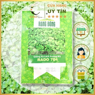 Hạt Giống Xà Lách Xoong Mỹ RADO 704 gói 1gr Ăn ngon, Dễ Trồng
