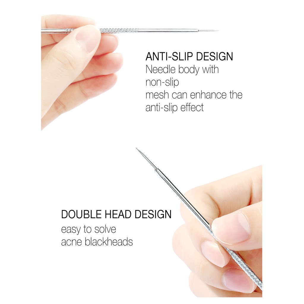 Dụng Cụ Nặn Mụn Đầu Đen O.TWO.O 10g 12.3cm 1 Pcs