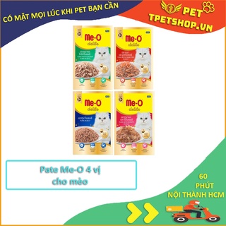 GV- Pate Me-o Delite (4 vị) Thức ăn mèo dạng sốt gói 70gr