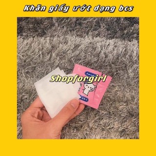 Khăn giấy ướt kiểu bcs tiện lợi - SHOPFORGIRL