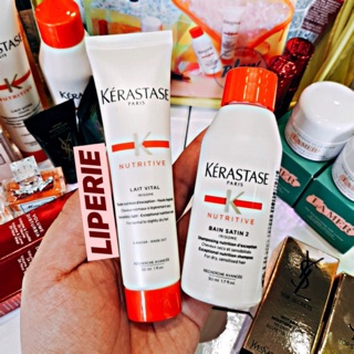 [Kerastase] Bộ dầu gội dầu xả Kerastase Nutritive Shampoo + Conditioner