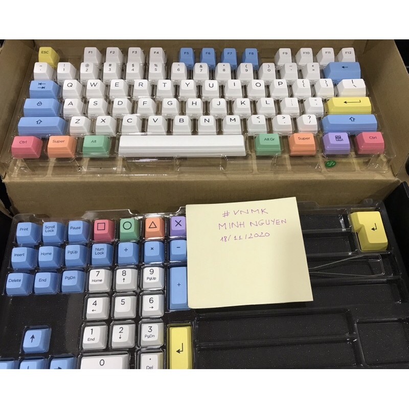 bộ 157 nút bàn phím máy tính chalk