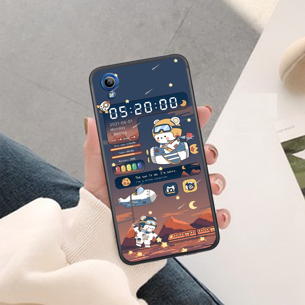 Ốp Lưng VIVO Y30 - Y50 - Y51 - Y91C  - Y93, In Hình " Phi Hành Gia" Bắt Mắt, Đẹp.