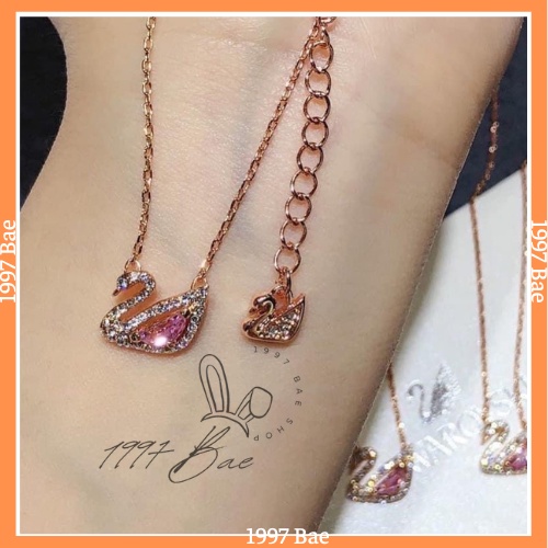 Dây chuyền thiên nga s.w.a.r.o.v.s.k.i kèm hộp và túi như hình