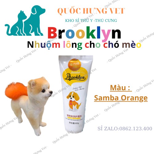 Màu Nhuộm chó mèo Brooklyn