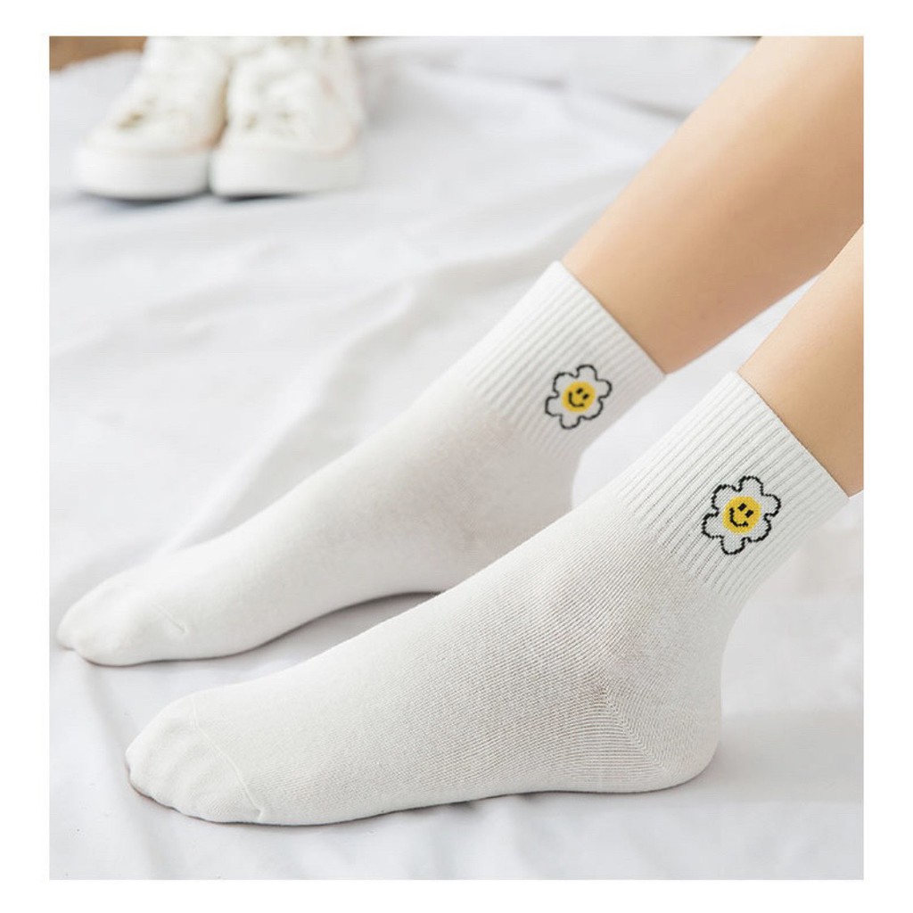 Vớ tất nữ họa tiết cánh hoa nhẹ nhàng TN102