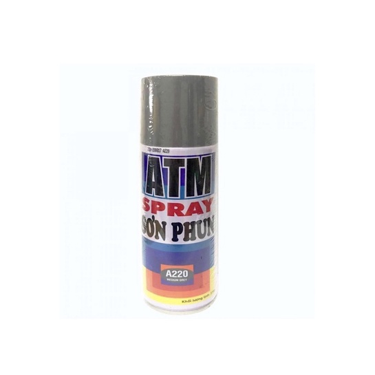 sơn xịt win xám ghi A215
