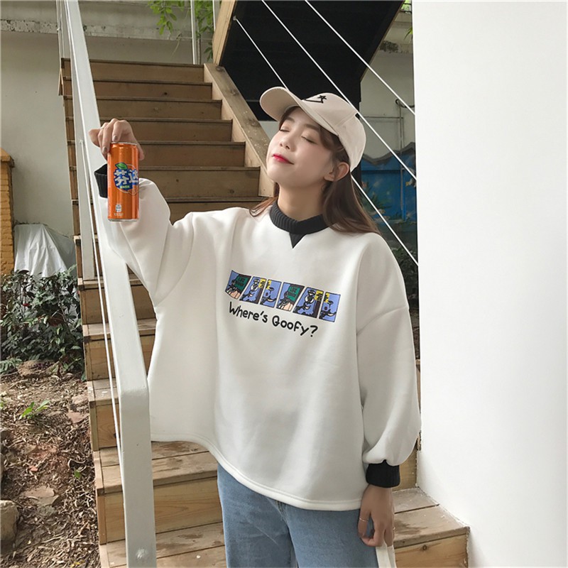 A08: ÁO NỈ WHERE'S GOOFY | BigBuy360 - bigbuy360.vn