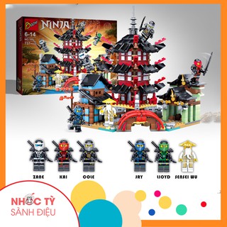 Bộ đồ chơi Xếp hình Ninja Thân sấm 737 Miếng ghép