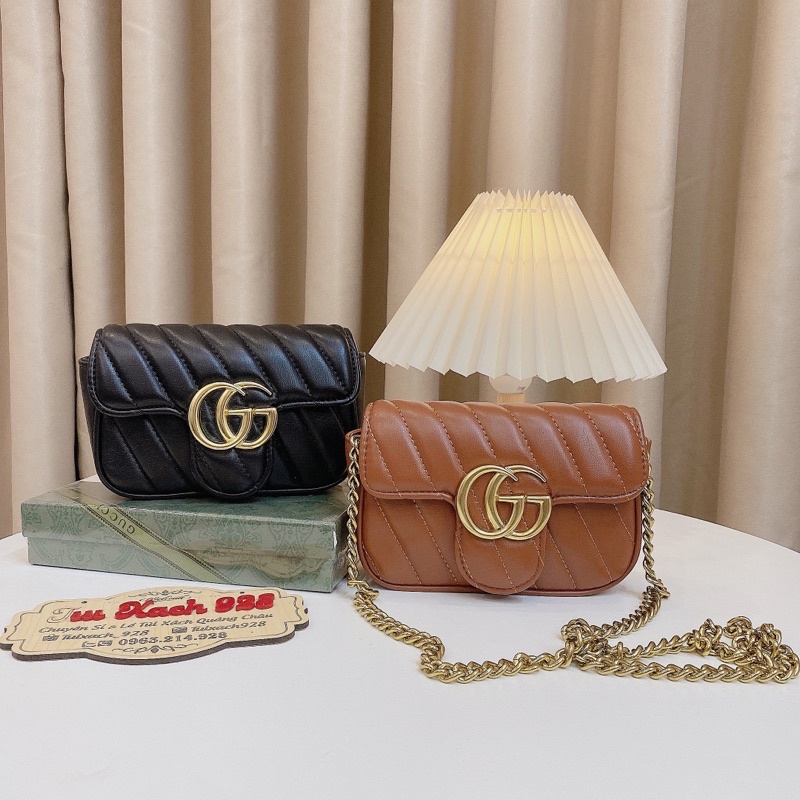 Túi Quảng Châu đeo chéo trần ô