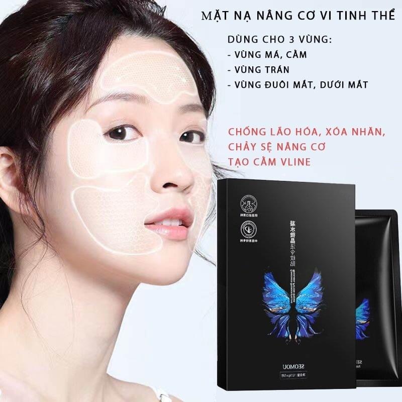 Mặt nạ nâng cơ SEOMOU dưỡng trắng mịn da, cấp ẩm, mờ thâm, chống lão hóa, phục hồi da