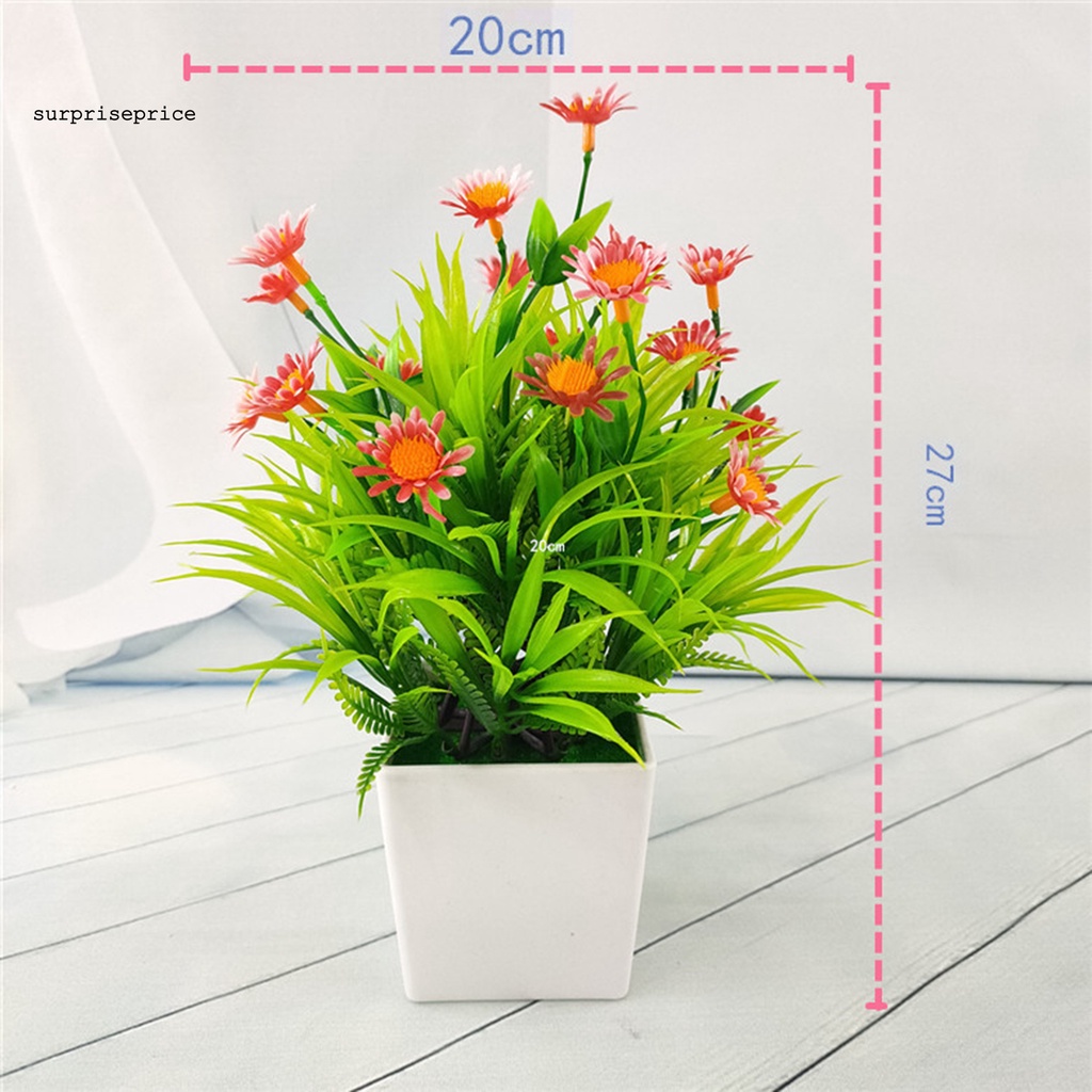 Chậu Cây Bonsai Giả Dùng Trang Trí Sân Vườn / Spa Tiết Kiệm Không Gian