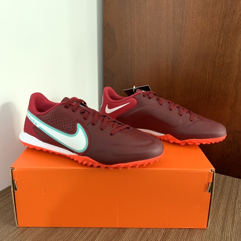 Giày bóng đá chính hãng Nike Tiempo Legend 9 Academy TF - DA1191-616 - Đỏ mận