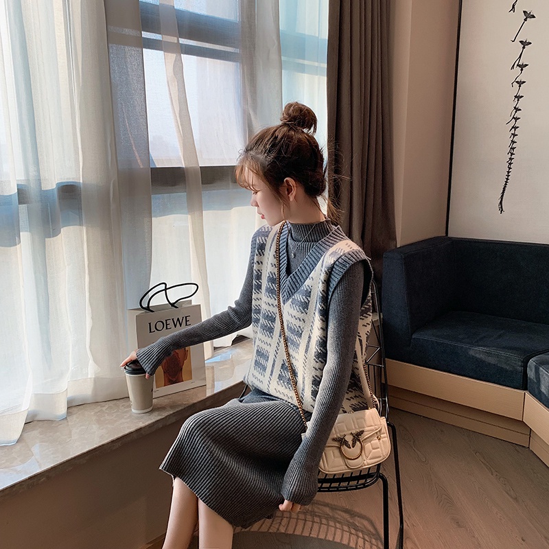 NRVP Áo KhoáC Cardigan Tay DàI Phong CáCh HàN QuốC