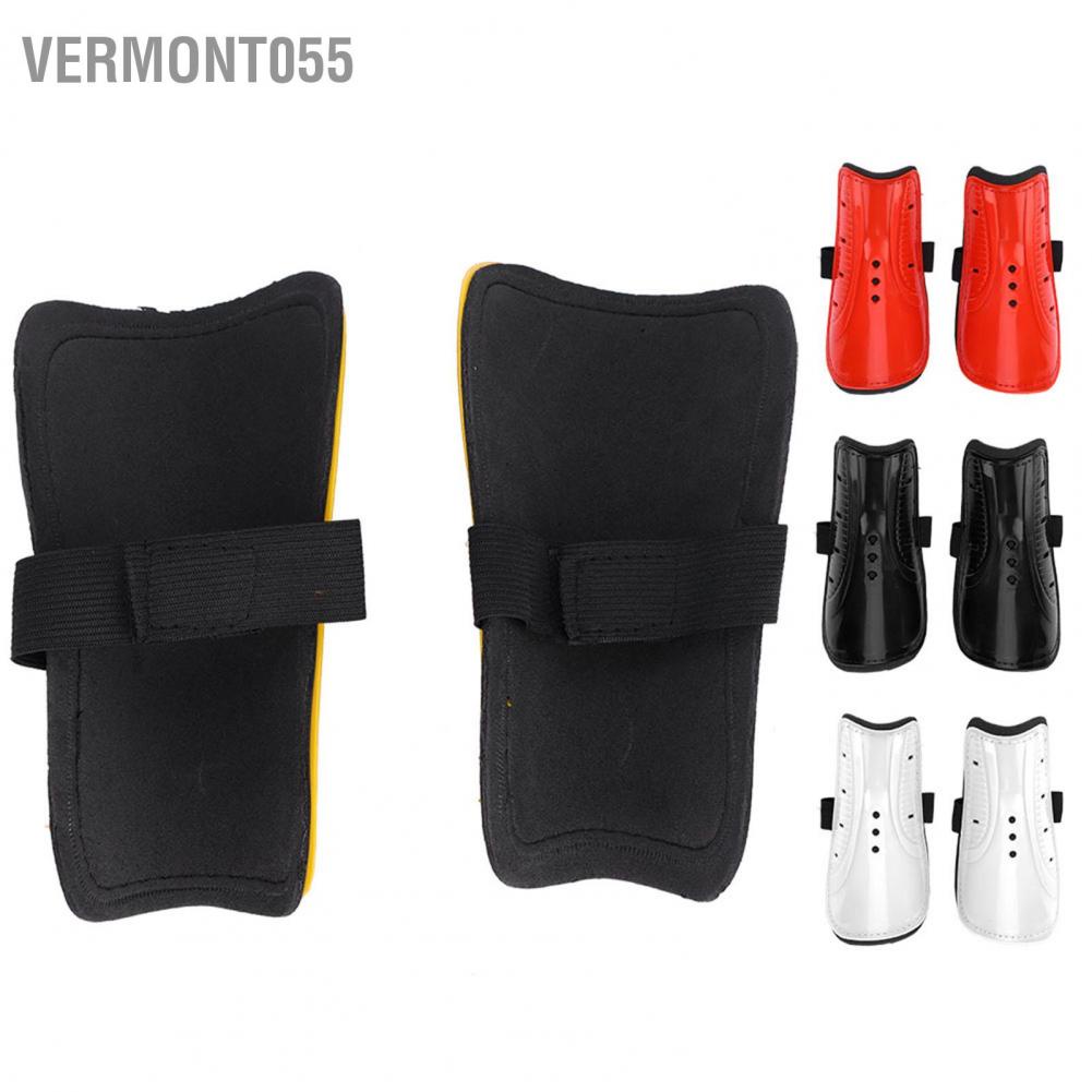 Vermont055 4 Colors 1 Pair Adult Child Football Sports Shinguards Soccer Ball Shin Guards Legs Protector