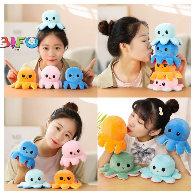 Gấu Bông Bạch Tuộc Cảm Xúc Dễ Thương