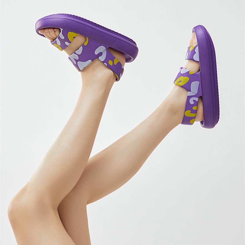 UTUNE Xăng đan Đế Dày Thoáng Khí Thời Trang Mùa Hè Sành Điệu Cho Nữ