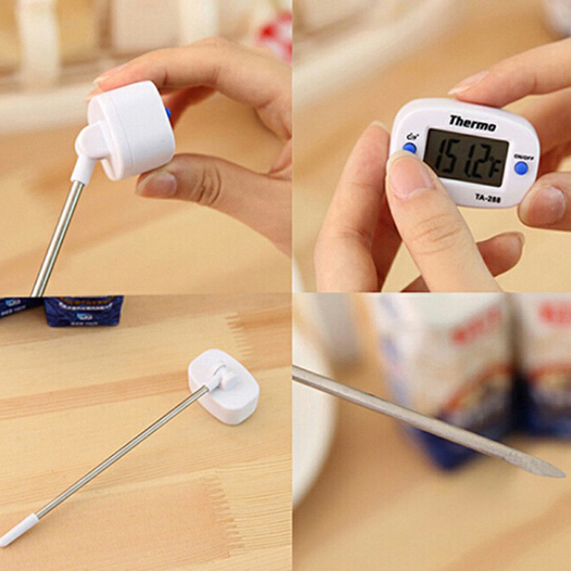 Nhiệt kế điện tử đo nhiệt độ thực phẩm xoay 180" TA288
