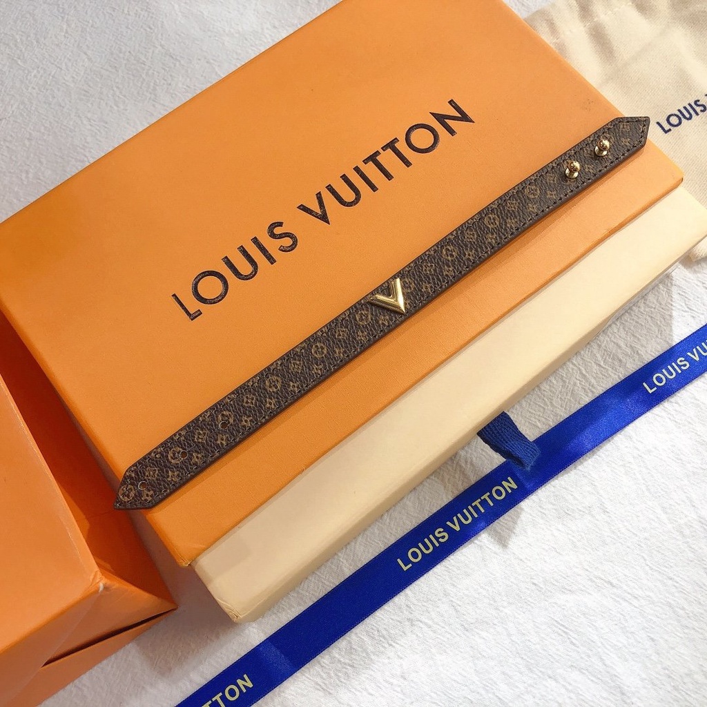 LOUIS VUITTON Vòng Tay Lv Chất Liệu Thép Titan