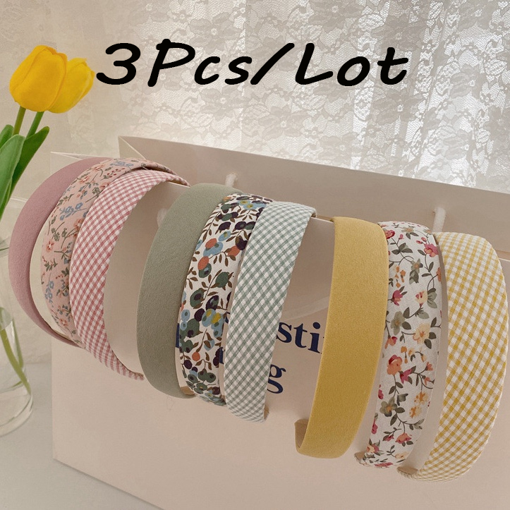 Set 3 băng đô cài tóc thời trang nữ