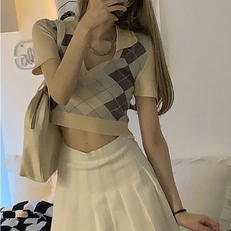 FREESHIP ÁO CROTOP LEN BODY SANG  CHẢNH