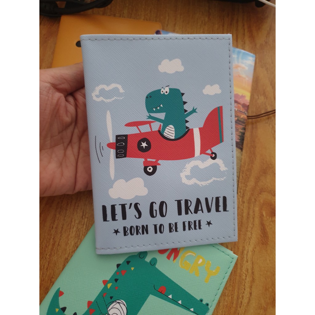 Vỏ bọc hộ chiếu Passport - Let's Go Travel