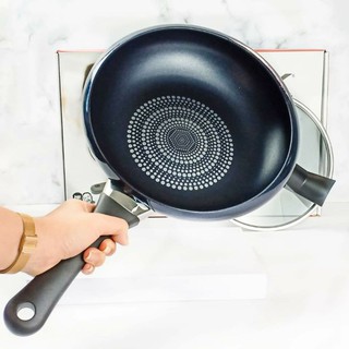 CHẢO NHÔM CHỐNG DÍNH T&K 28CM
