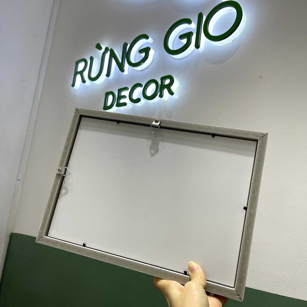 Khung bằng khen A4 Vàng đồng xước BẢN viền 2CM  khung vinh danh, chứng nhận, khen thưởng